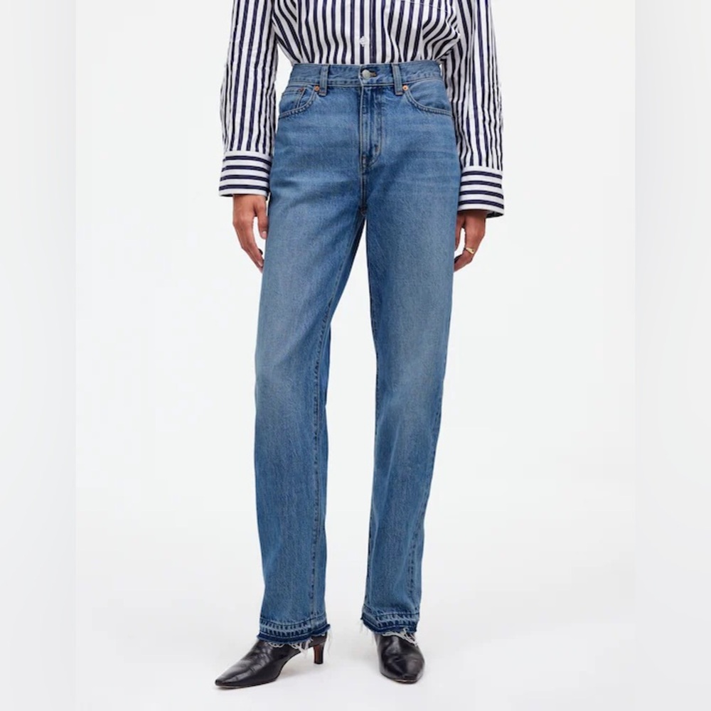 Madewell The Rail Straight Jean - size 27